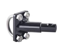 ZwaitL Ganci per rimorchio per bici da Connettore Adattatori per accoppiatore per biciclette per bambini Rimorchi per animali domestici Attacco per accoppiatore Gomito angolato