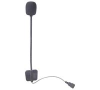 ZwaitL Kit microfono interfono ergonomico per comunicazione motociclistica antiurto ottimizzato per microfono per caschi con cancellazione del rumore per trasmissione vocale Reso