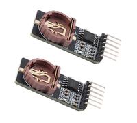 ZwaitL Modulo Orologio in Reale con compensazione della Temperatura precisione, Basso consumo energetico e interfacce I2C per sistemi integrati Modulo Orologio in Reale a Basso consumo