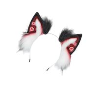ZwaitL Mythical Hairband Peluche Orecchio Carattere Roleplay Testa Accessorio Per Giochi di Ruolo Feste Maschere Collezionista Costume Peluche Orecchio Animale Hairhoop