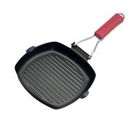 ZwaitL Padella antiaderente pieghevole da 20 cm / 24 cm / 28 cm Padelle da cucina efficienti Raffinata struttura in ferro per un ' esperienza cottura Padella antiaderente