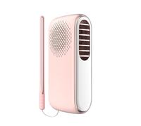 ZwaitL Pratica ventola di raffreddamento senza lama Ventilatore portatile Palmare Struttura ABS Adatto per uso esterno e interno Funzionamento silenzioso Palmare senza lama