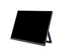 ZwaitL Risoluzione amichevole a 15,6 pollici del monitor 1920x1080 di viaggio con due altoparlanti per l'ufficio e spettacolo