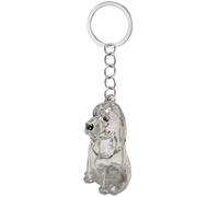 ZwaitL Scatola da collezione di pellicce di cane trasparente, portachiavi per amanti degli animali domestici, per conservare la memoria, accessori per animali domestici, regalo decorativo per pellicce