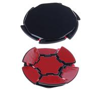 ZwaitL Set 2 dischi montaggio per cruscotto curvo, base adesiva migliorata per supporto per telefono, adatta per compatibilità stabile con supporto per auto, cuscinetto stabilizzatore a ventosa