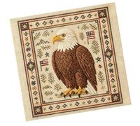 ZwaitL Set da ricamo per uccelli per principianti con tessuto lavabile Guida passo passo legami familiari hobby creativi Set tessuto croci cuciture