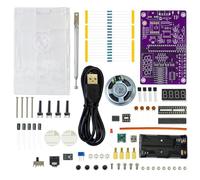 ZwaitL Set per esercitazioni Saldatura a radiofrequenza con modulo assemblaggio circuiti e Set Costruzione circuiti per sintonizzatore Radio con Ricezione Trasmissione Stabile