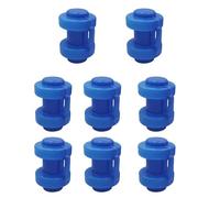 ZwaitL Tappi per trampolino resistenti all'usura Coperture professionali per aste per trampolino Tappi per tubi per trampolino Set di ricambi per trampolino piccolo set di tappi protettivi per tubi