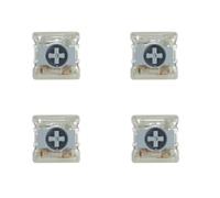 ZwaitL Tastiere Interruttori Basso Profilato Silenzioso Linearità Azione 4 pz Per Tastiere Meccaniche Standard Ufficio Gaming Low Profile Interruttori Meccanici