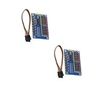 ZwaitL TM1638 Modulo Display Digitale per Tubi a LED con Ingresso Controllo Integrato per Lo Sviluppo microcontroller per la Progettazione circuiti Display per Tubi a LED con Pulsante