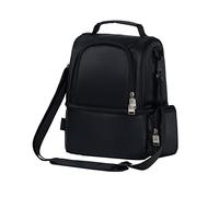 ZwaitL USB di ricarica multifunzione isolato Lunch Box scuola borsa refrigerata borsa tracolla regolabile multi-funzione isolata Lunch Box Bag per ragazze