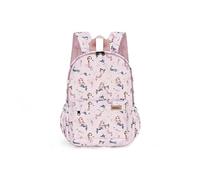 zwanzigzwo Zaino per bambini, impermeabile, con cinghia pettorale, targhetta per il nome e spallacci imbottiti, rosa - Sirenette, Einheitsgröße, Zaino per asilo