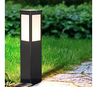Zwarte Waterdichte Padverlichting E27 Buitenlampen Voor De Tuin, Moderne Tuinverlichting Voor Villa'S, Ip54, Externe Vloerlamp Voor Landschapsterras, Oprit, Looppad, LED-Wandlamp
