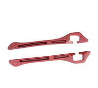 ZWBC 2 Pezzi Riempitivo per Sedili Auto per Lexus RZ 2023-2024, Organizer Sedile Auto Durevole Impermeabile Striscia di Riempimento,Red