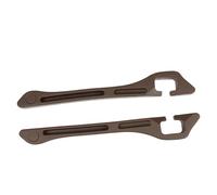 ZWBC 2 Pezzi Riempitivo per Sedili Auto per Toyota Wish 2010-2023, Organizer Sedile Auto Durevole Impermeabile Striscia di Riempimento,Brown