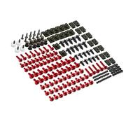 ZWBHNB Bulloni Carenatura Moto per Suzuki GSXR GSX-R 600 750 1000 GSX R 600 750 1000 K1 K2 K3 K4 K5 K6 K7 K8 K9 Bulloni E Viti Carrozzeria Kit Bulloni di Carenatura Completo(Rosso)
