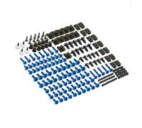 ZWBHNB Bulloni Carenatura Moto per Suzuki GSXR GSX-R 600 750 1000 GSX R 600 750 1000 K1 K2 K3 K4 K5 K6 K7 K8 K9 Bulloni E Viti Carrozzeria Kit Bulloni di Carenatura Completo(Blu)