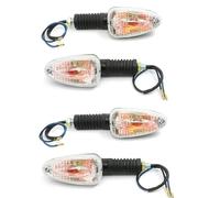 ZWBHNB Indicatore Direzione Anteriore Posteriore Per Motocicletta Per BMW R1100GS R1100R R1150GS R1150 Adventure ADV R 1100 1150 GS Indicatori Segnale Luce(BIANCO,4 pezzi)