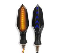 ZWBHNB Indicatori Direzione Moto Per DUCATI MONSTER 696 796 848 Monster400/600/900/1100 Luce Di Posizione Laterale Indicatori Segnale Luce(BLU)