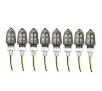 ZWBHNB Indicatori Direzione Moto Per PCX 125 PCX125 NC750X X ADV 750 Shadow VT750 600 Indicatori Segnale Luce(6 pezzi)