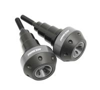 ZWBHNB Protezione Anticaduta per Moto, Slider Telaio, Carenatura, Protezione Antiurto, per Y&amaha Tracer 7 GT Tracer 700 GT 2015-2021 Tamponi Paratelaio Moto(Titanio)