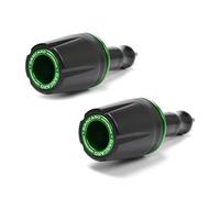 ZWBHNB Protezione Anticaduta per Telaio Moto per K&awasaki Z125 Z400 Z900 Carenatura Protezione Crash Pad Protector Accessori Tamponi Paratelaio Moto(Verde)