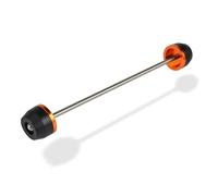 ZWBHNB Protezioni per Cuscinetti Antiurto per ASSE Forcella Ruota Anteriore Posteriore Moto per 790 Duke 2018-2023 890 Duke R Protezione Anticaduta Tamponi Paratelaio Moto(Nero,Posteriore)