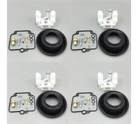 ZWBHNB Riparazione Carburatore Kit di Riparazione Carburatore per Moto per Suzuki Bandit 1200, GSXR 1100, GSX 1100, GSF1200, GSXR1100W, GSXR 600W, Katana 1100 Kit Riparazione(4 Serie A)