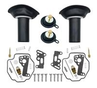 ZWBHNB Riparazione Carburatore Kit di Riparazione Carburatore per Moto per Y&amaha Virago XV535 XV 535 1990-2001, Membrana A Vuoto E Galleggiante Kit Riparazione