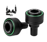 ZWBHNB Slider Telaio Moto Crash Falling Protector per K&awasaki Z 900 750 650 500 400 1000 per Ninja 650 500 400 ZX4RR ZX6R ZX10R Tamponi Paratelaio Moto(Verde 1)