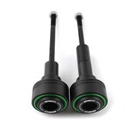 ZWBHNB Slider Telaio Moto Crash Falling Protector per K&awasaki Z 900 750 650 500 400 1000 per Ninja 650 500 400 ZX4RR ZX6R ZX10R Tamponi Paratelaio Moto(Verde 2)