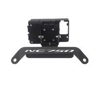 ZWBHNB Supporto per Telefono Cellulare per Moto Supporto per Navigazione GPS per H&Onda NC750D NC 750D Integra NC 750 D NC750 Staffa di Montaggio Staffa Navigatore Supporto Cellulare(Nero 1)