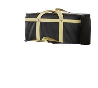 ZWCSHUU Borsa per Cuscini da Esterno Borsa portaoggetti di Grande capacità, Organizer for Vestiti in Tessuto Non, for Camera da Letto, trapunte, Articoli Vari(Black 90x 50 x27cm)