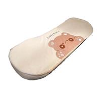 ZWCSHUU Coprisedile for cuscino invernale in peluche corto for auto | Caldo cuscino for scorregge Accessori universali for auto quattro stagioni(Rear cushion A)