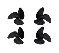 ZWCSHUU Elica per Barca 8 eliche in plastica, 4 a Sinistra e a Destra for Esche da Pesca, fishfinder, RC, ricambi Accessori for Barche(2 Left 2 Right)