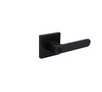 ZWCSHUU Serratura a tre poli for bagno con indicatore rosso e verde for porta interna Maniglia for del maniglia a una linguetta Maniglia per Porta(With key-3)