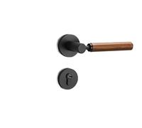 ZWCSHUU Set di maniglie for porte da camera letto in lega zinco, serratura sicurezza silenziosa, a catenaccio universale for interni, ferramenta for la casa Maniglia per Porta(A1)