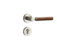 ZWCSHUU Set di maniglie for porte da camera letto in lega zinco, serratura sicurezza silenziosa, a catenaccio universale for interni, ferramenta for la casa Maniglia per Porta(A3)