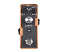 ZWEBY Effetti a Pedale per Chitarra Harmonizer Bypass for Pedale dell'effetto Chitarra di distorsione (Colore : Gray, Size : 9.1 x 3.6 x 3.6cm)