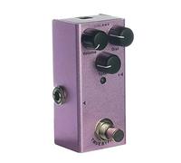 ZWEBY Effetti a Pedale per Chitarra Harmonizer Pedale dell'effetto di distorsione Portatile for Chitarre elettriche Mini distorsione Singola (Colore : Viola, Size : 9.2 x 4.2x5.2cm)