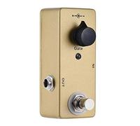 ZWEBY Effetti a Pedale per Chitarra Harmonizer Rumore Gate Riduzione del Rumore Soppressore Mini Effetto della Chitarra Singola Pedale Vero Bypass (Colore : Gold, Size : 9.4 x 4X 3.2cm)