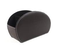 ZWEBY Porta Telecomandi Scatola portaoggetti in Pelle PU Scatola Organizer da scrivania Multifunzionale Home Office per Salotto o Camera (Colore : Marrone, Size : 21.5x12x7.5cm)
