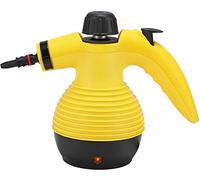 ZWEBY Pulitore a Vapore, Pulitore a Vapore pressurizzato Portatile Multiuso, Pulitore a Vapore Portatile per Cucina, Bagno, finestre, Auto, Pavimenti, Altro (Giallo)