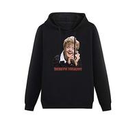 Zweck Pullover Warm Hoodies Who is Dead Jessica Fletcher Angela Lansbury She Wrote And Hoody Long Sleeve Sweatershirt Black M