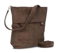 Zwei borsa a tracolla Mademoiselle.M M12 Cord - Wood marrone