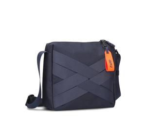 Zwei Borsa a tracolla sportiva unisex Alex AL100 da donna e da uomo e adolescente, design moderno e alla moda, impermeabile, Blu, 28x23x11 cm, Contemporaneo