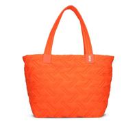 Zwei Cleo CL200 - Borsa a tracolla trapuntata da donna, ultra leggera, impermeabile, resistente, con tracolla lunga, papaya