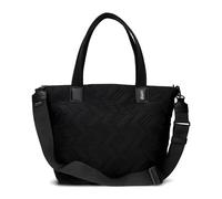 Zwei Cleo CL200 - Borsa a tracolla trapuntata da donna, ultra leggera, impermeabile, resistente, con tracolla lunga, Nero, taglia unica