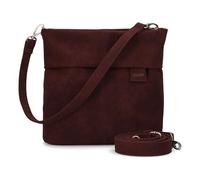 zwei Mademoiselle M8 - Borsa a spalla 25 cm (nubuk-sky) rosso