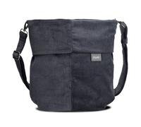 zwei Mademoiselle M90 - Borsa a tracolla 28 cm (cord-polar) blu